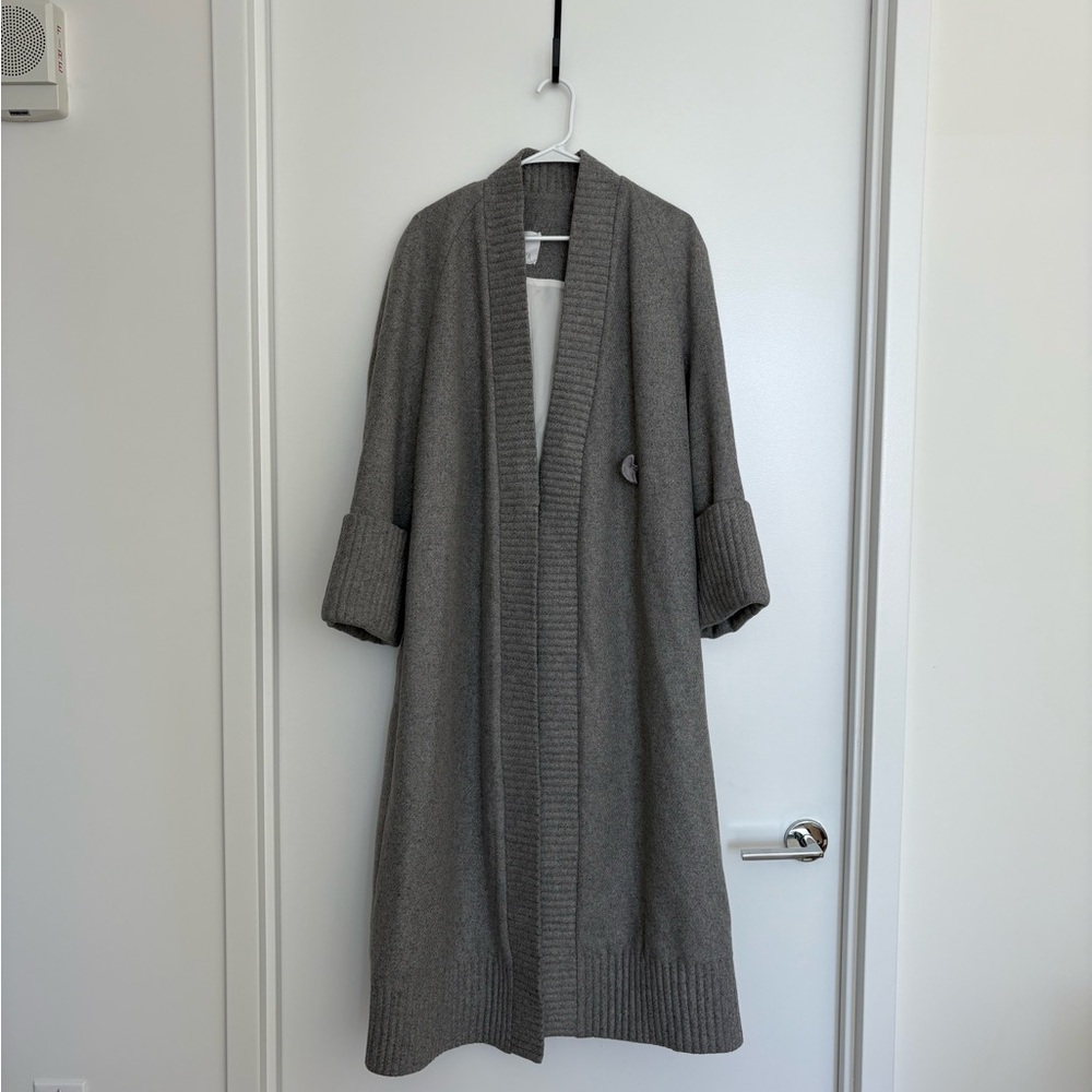 Bevza Gray Wool Jacket